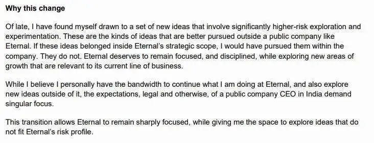 Letter to shareholders